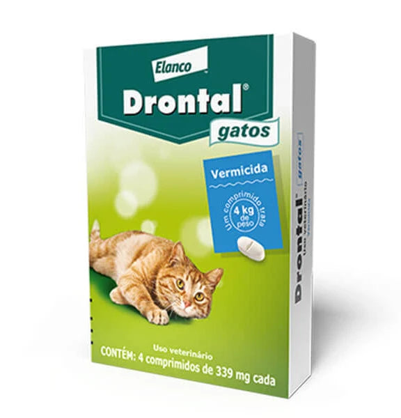DRONAL GATOS 04 COMPRIMIDOS