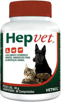 HEPVET 30 COMPRIMIDOS